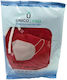 Unico Nanopro Schutzmaske FFP2 Burgundisch 1Stück