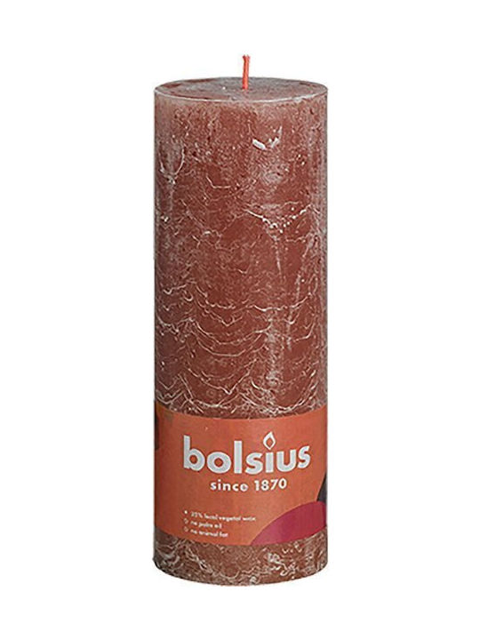 Bolsius Decorative Candle Brown 1pcs