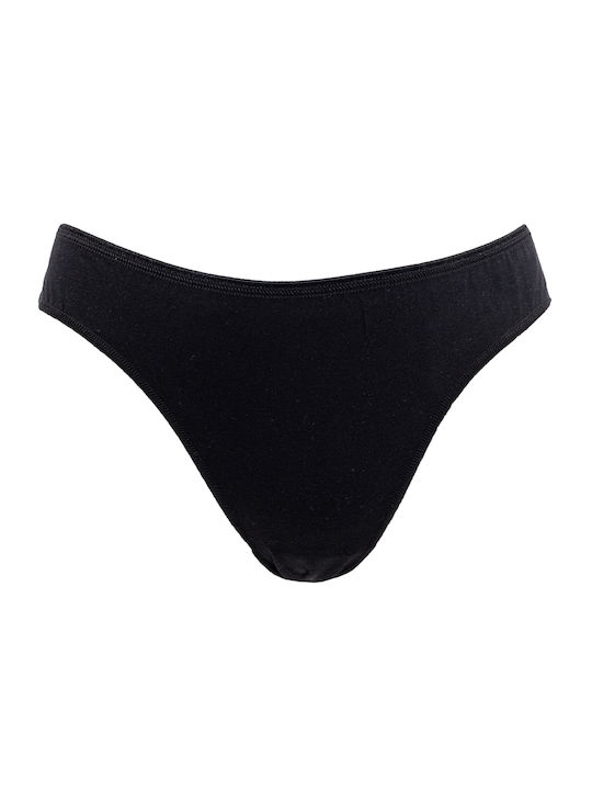 Fay Lingerie Damen Brasilien mit Spitze Schwarz