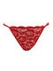 Fay Lingerie Women's String Red