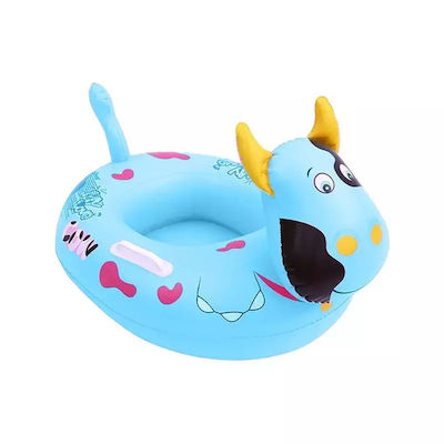 Sainteve Kids Inflatable Sea Cow Swim Trainer 73cm - Baby Boat Sy-a0501 Blue