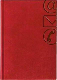 Θεοφύλακτος Arizona Phone Directory with Greek Alphabet Red 11x16cm