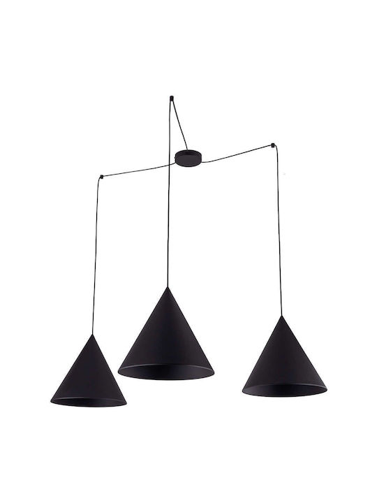 TK Lighting Pendant Light Black