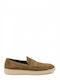 Men's Suede Loafers Tabac Brown