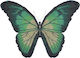 Beaded Embroidery Kit 11033 Butterfly Turquoise