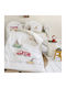 Nima Cotton Baby Quilt Little Adventure 100x140cm Red