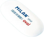 Milan Eraser for Pencil and Pen 16pcs White