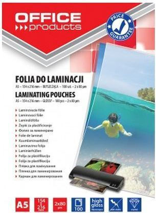 Q-Connect Folii de Plastic pentru Film A5 100buc