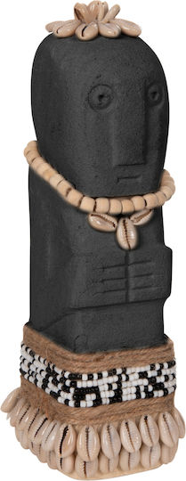 HomeMarkt Decorative Statuette made of Stone Sumba 8x8x21cm 1pcs