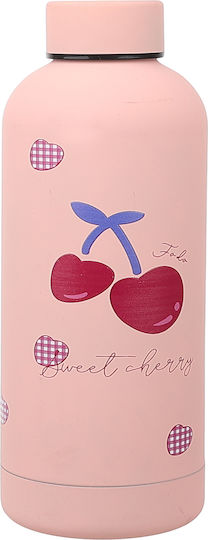 Tpster Flasche Thermosflasche Rostfreier Stahl 350ml Cherries