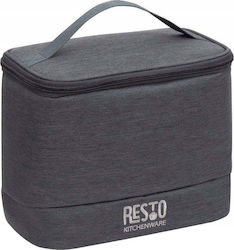Resto Ισοθερμική Τσάντα Lunch Bag Χειρός Γκρι Resto Ισοθερμική Τσάντα Lunch Bag Χειρός Γκρι