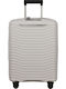 Samsonite Upscape Spinner Exp 55/20 Cabin Travel Suitcase Hard Cloud White with 4 Wheels Height 55cm 143108-0479