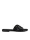 Women's Flat Sandals in Black Color