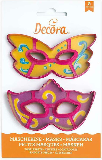 Decora Μάσκες Формички Пластмасови 2бр 8024622051792