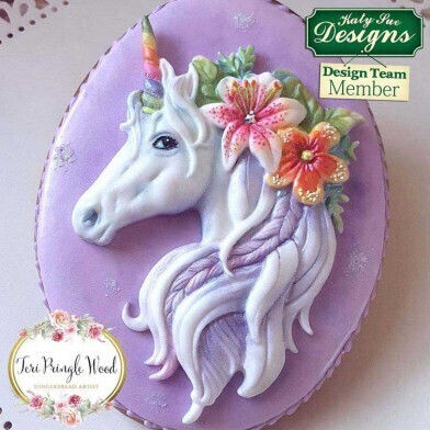 Katy Sue Decorațiuni Mold din Silicon 12x8cm