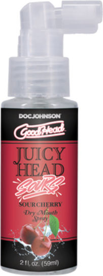Spray pentru gură uscată Juicy Head cu aromă de cireșe acrișoare 60 ml