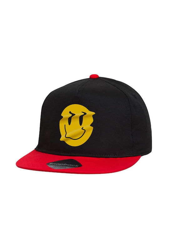Koupakoupa Pălărie pentru Copii Tesatura Smile Avatar Distrorted Negru