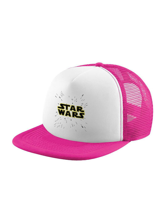 Koupakoupa Kids' Hat Jockey Fabric Star Wars White