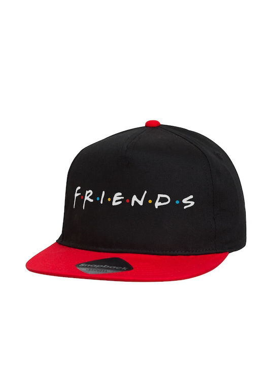Koupakoupa Παιδικό Καπέλο Υφασμάτινο Friends Μαύρο