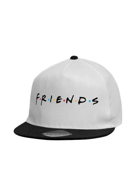 Koupakoupa Παιδικό Καπέλο Υφασμάτινο Friends Λευκό