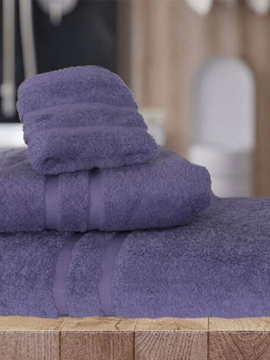 SpitiBazaar Πετσέτα Προσώπου Cozy Soft Line 50x...