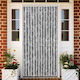 vidaXL Fabric Door Curtain Gray 118x220cm 4004881