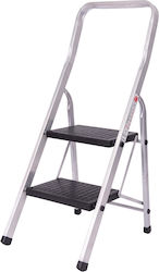 Vasomichaniki 8120A Aluminum 2 Step Ladders 1901012880010 49cm