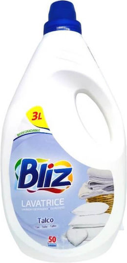 Bliz Flüssig Waschmittel mit Duft Talco 3lt (50 Messbecher)