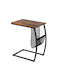 Side Table Metallic L52xW35xH63cm