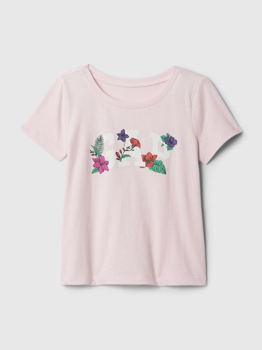 GAP Kids T-shirt Light Peony Logo