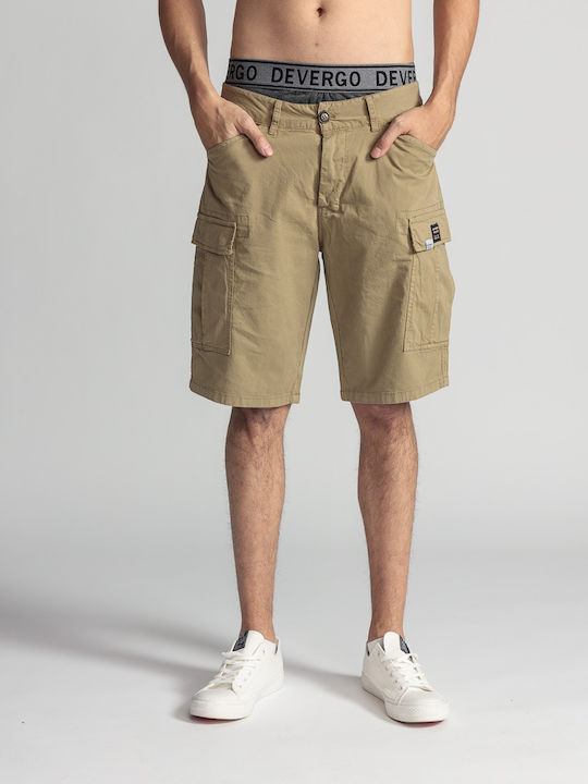 Devergo Men's Cargo Shorts Sand Beige