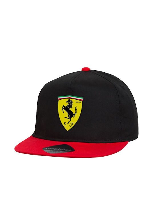 Ferrari Group Kids' Hat Jockey Fabric Black