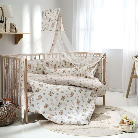 Vesta Home Berry Set Baby Quilt Beidseitig Baumwolle Berry 120x160cm