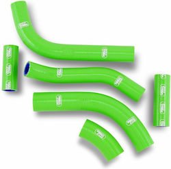 Samco Sport Set Coliere Motor Motocicletă Silențioase Pentru Kawasaki KXF 450 2019-2020 Verde