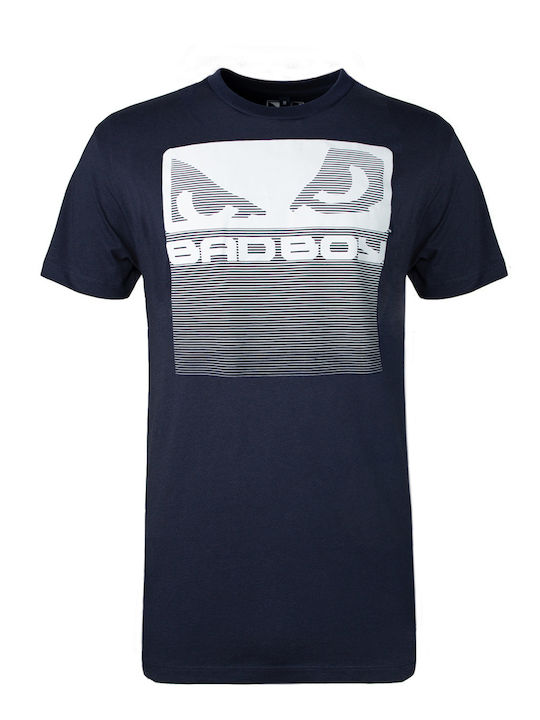 Bad Boy Ανδρικό T-shirt Κοντομάνικο Navy Μπλε