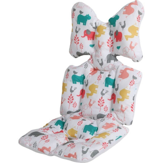 Queen Mother Stroller Mattress Zoo Animals