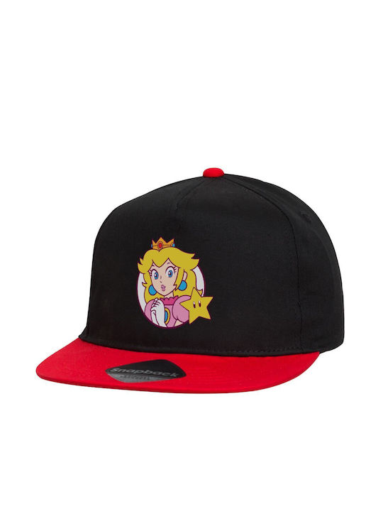 Koupakoupa Kids' Hat Fabric Princess Peach Black