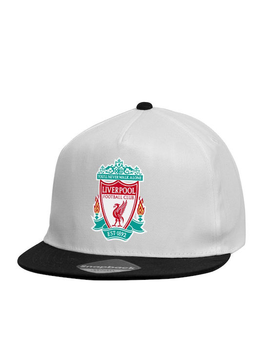 Koupakoupa Kids' Hat Jockey Fabric Liverpool White