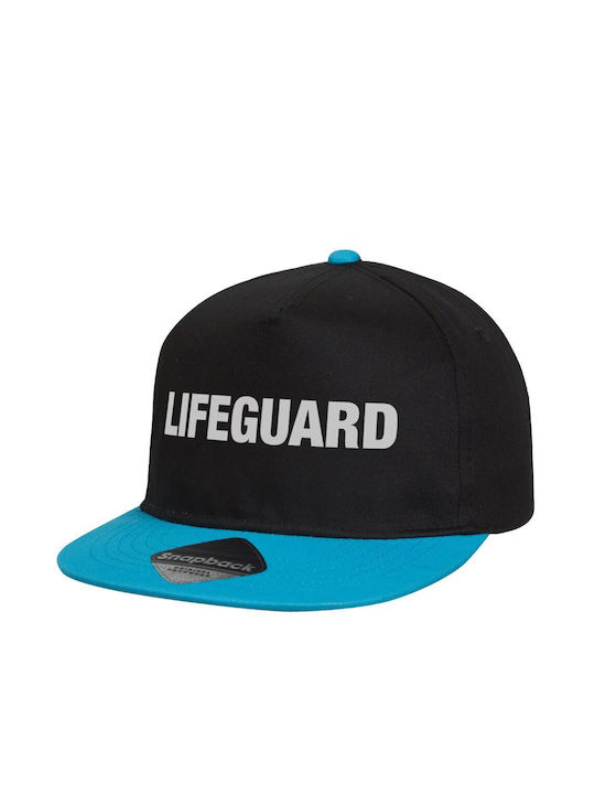 Koupakoupa Pălărie pentru Copii Tesatura Lifeguard Negru