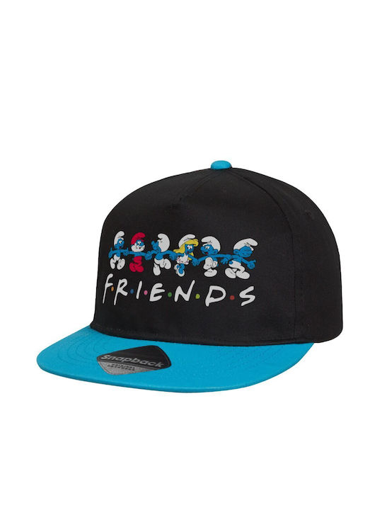 Koupakoupa Παιδικό Καπέλο Υφασμάτινο Friends Smurfs Μαύρο