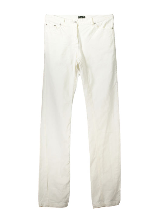 Fred Perry Women's Cotton Trousers White