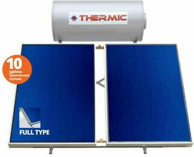 Thermic CT GL Ηλιακός Θερμοσίφωνας 200lt Inox Τριπλής Ενέργειας 3τ.μ. Επιλεκτικός