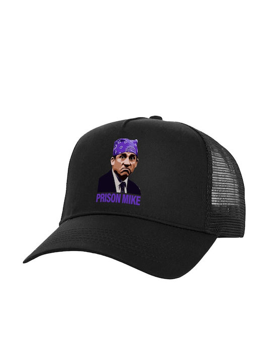 Koupakoupa Prison Mike The Office Trucker Cap Black