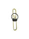 H16 Modern Wandleuchte mit Integrierte LED und Warmes Weiß Licht Gold 20x20x16cm