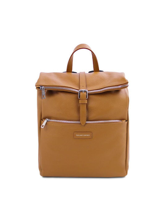 Tuscany Leather Leather Backpack Brown