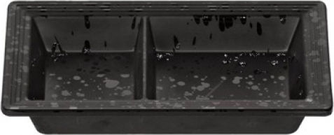 Ready Platou de Servire Dreptunghiular Plastic Neagră 1buc