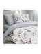 Vesta Home Παιδικό Κουβερλί Μονό Football Ανευ 160x230εκ.