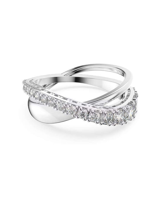 Swarovski Twist Damen Ring mit Diamanten