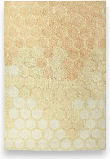 Lorena Canals Sweet Honey Χειροποίητο Παιδικό Χαλί Εκρού 140x200cm