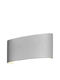 Vivalux Aruba Επιτοίχια Εξωτερική Πλαφονιέρα LED IP65 8W με Ρυθμιζόμενο Λευκό Φως 22x8x4.5εκ.